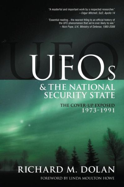 Cover for Richard M. Dolan · UFOs and the National Security State The Cover-Up Exposed, 1973-1991 (Paperback Book) (2013)