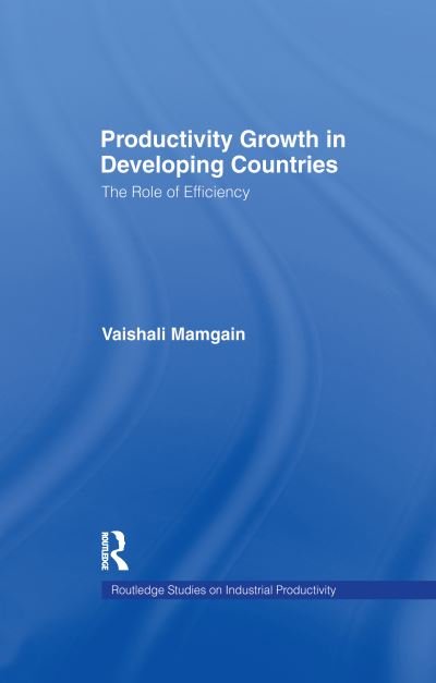 Cover for Vaishali Mamgain · Productivity Growth in Developing Countries: The Role of Efficiency - Studies on Industrial Productivity: Selected Works (Pocketbok) (2016)