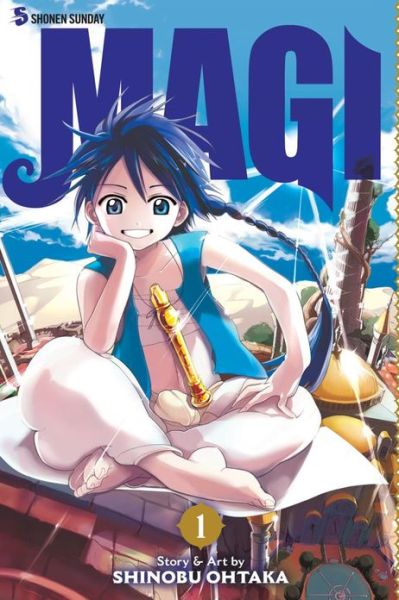 Cover for Shinobu Ohtaka · Magi: The Labyrinth of Magic, Vol. 1 - Magi (Pocketbok) (2013)