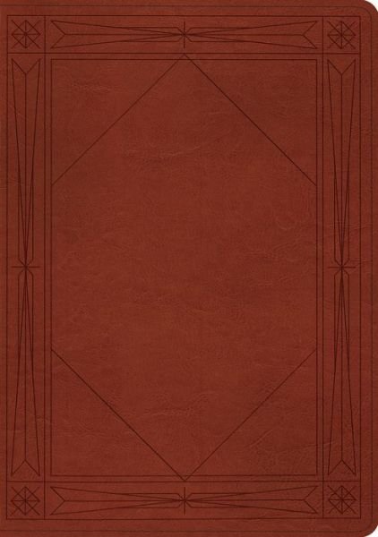 Cover for Crossway Bibles · ESV Study Bible (Leather Book) [Tan Imitation] (2014)