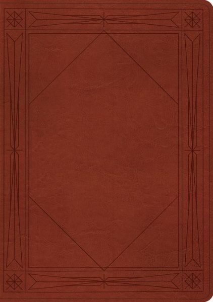 Cover for Crossway Bibles · ESV Study Bible (Leather Book) [Tan Imitation] (2014)