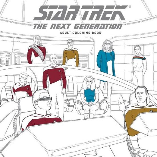 Cover for Cbs · Star Trek: The Next Generation Coloring Book (Pocketbok) (2016)