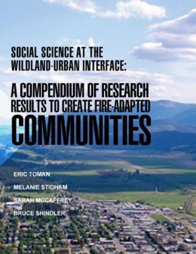 Cover for United States Department of Agriculture · Social Science at the Windland-urban Interface: a Compendium of Research Results to Create Fire-adapted Communities (Paperback Bog) (2015)