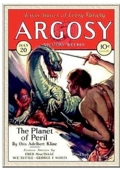 Cover for Otis Adelbert Kline · The Planet of Peril (Paperback Book) (2017)