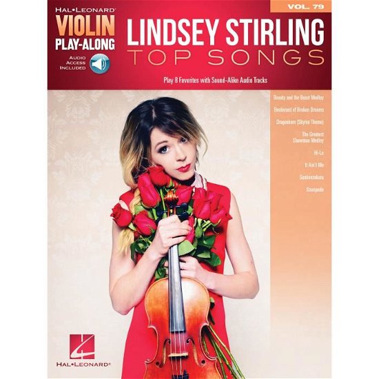 Cover for Lindsey Stirling Top Songs Violin - Violin Playalong (Paperback Book) (2019)