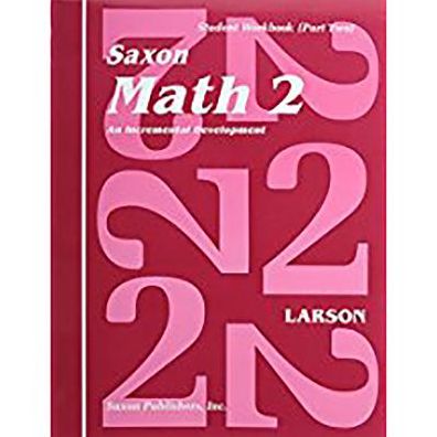 Cover for Nancy Larson · Saxon Math 2 Part Two (Paperback Book) (1996)
