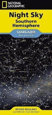 National Geographic Night Sky - Southern Hemisphere Map (Stargazer Folded) - National Geographic Reference Map - National Geographic Maps - Books - National Geographic Maps - 9781566959513 - May 1, 2024