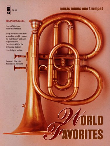 Music Minus One Trumpet: World Favorites--41 Easy Selections (1st-2nd Year Student Edition; Sheet Music & Cd) - Claude - Books - Music Minus One - 9781596154513 - November 1, 2006