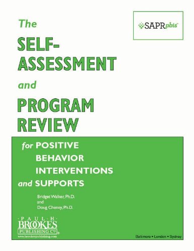 Cover for Bridget Walker · The Self-Assessment and Program Review for Positive Behavior Interventions and Supports (SAPR-PBIS): SAPR-PBIS Forms (Pack of 10) (Pamphlet) [; -pbis&amp;lt; /a&gt;&amp;lt; P&gt; Ed. edition] (2012)