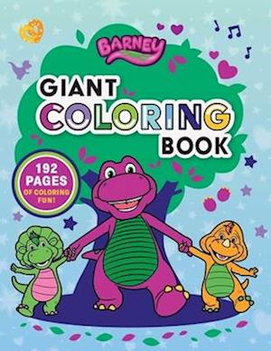 Cover for Mattel · Barney: Giant Coloring Book (Barney'S World) (Book) (2025)