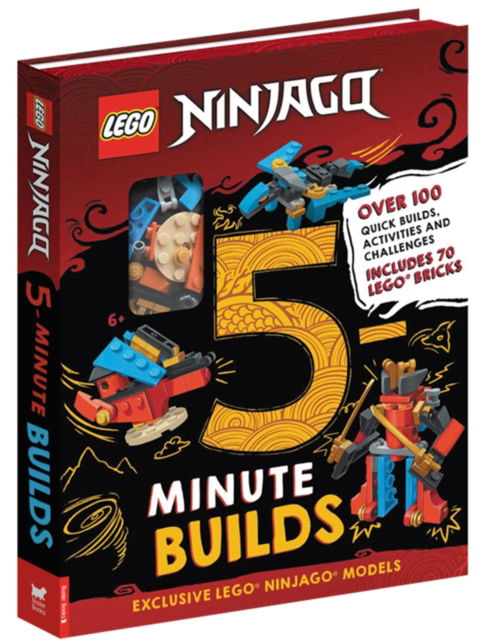 LEGO® NINJAGO®: Five-Minute Builds (with 70 LEGO bricks) - LEGO® 5-Minute Builds Activity Box - Lego® - Kirjat - Michael O'Mara Books Ltd - 9781780559513 - torstai 28. syyskuuta 2023