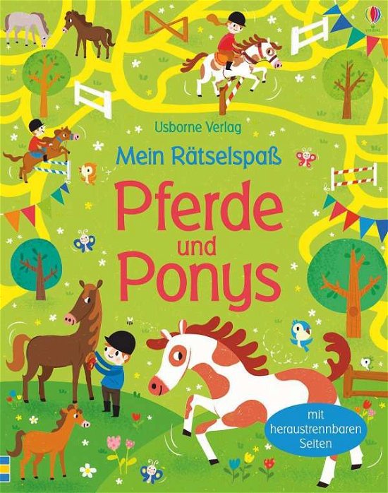 Cover for Tudhope · Mein Rätselspaß: Pferde und Pon (Buch)