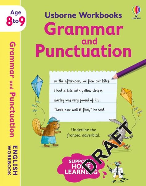 Usborne Workbooks Grammar and Punctuation 8-9 - Usborne Workbooks - Jane Bingham - Books - Usborne Publishing Ltd - 9781801313513 - January 6, 2022