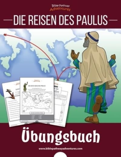Cover for Pip Reid · Die Reisen des Paulus - UEbungsbuch (Paperback Book) (2021)