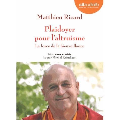 Cover for Matthieu Ricard · Plaidoyer Pour L'altruisme (MP3-CD)