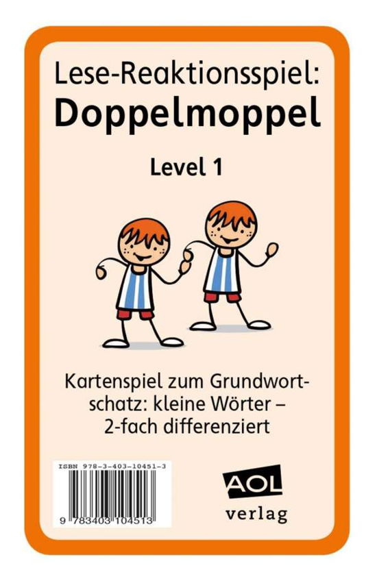 Lese-Reaktionsspiel: Doppelmo - Pufendorf - Bücher -  - 9783403104513 - 