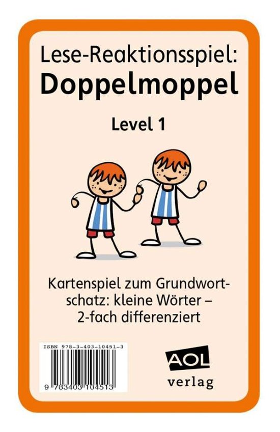 Lese-Reaktionsspiel: Doppelmo - Pufendorf - Livros -  - 9783403104513 - 