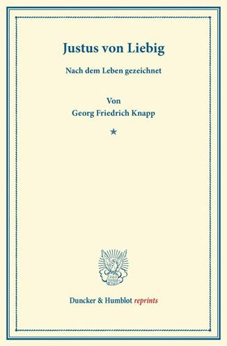 Cover for Knapp · Justus von Liebig. (Bok) (2013)