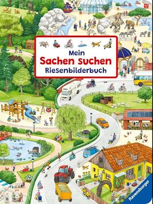 Cover for Susanne Gernhäuser · Sachen suchen im Riesenbilderbuch-Format (Brinquedos)