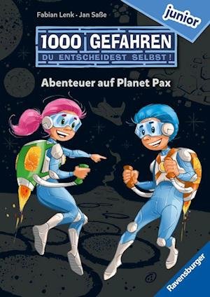 Cover for Fabian Lenk · 1000 Gefahren junior - Abenteuer auf Planet Pax (Erstlesebuch mit &quot;Entscheide selbst&quot;-Prinzip für K (Leketøy)