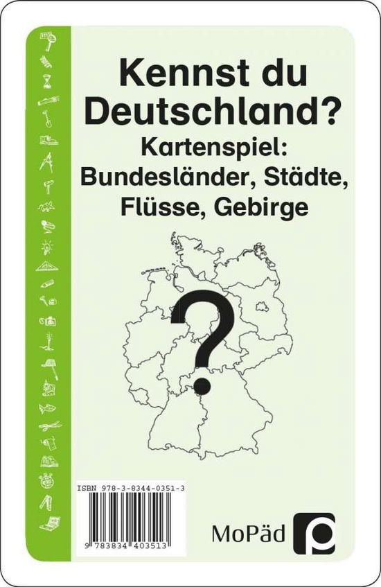 Cover for Bernd Wehren · Kennst du Deutschland (Kartenspiel) (Buch)