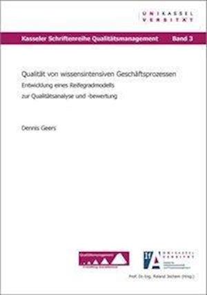 Cover for Geers · Qualität von wissensintensiven Ge (Book)