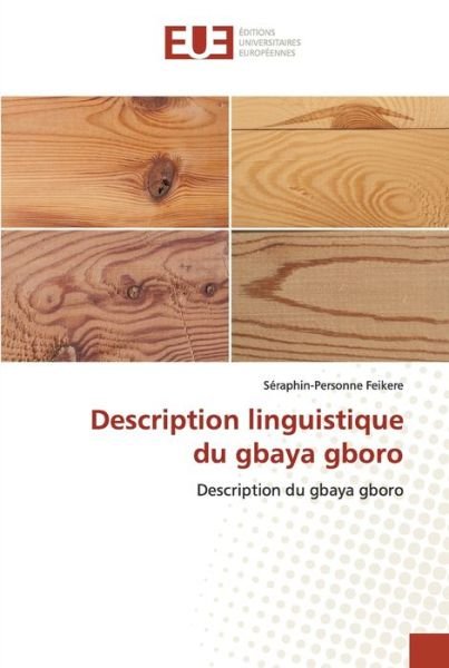 Cover for Feikere · Description linguistique du gba (Book) (2020)