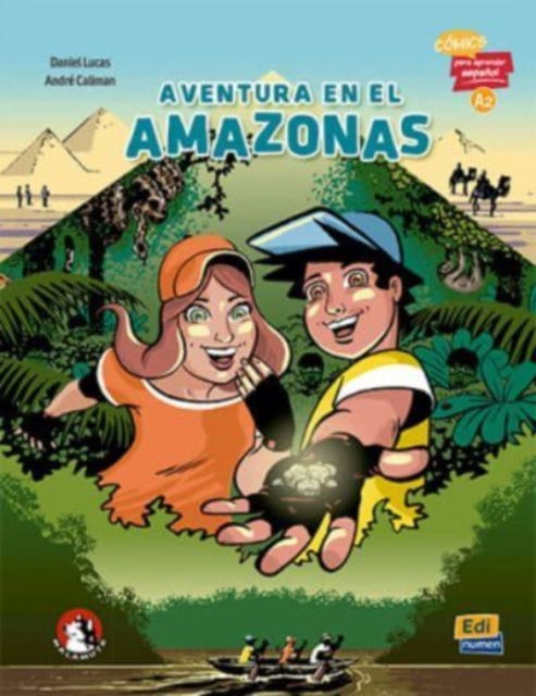 Cover for Daniel Lucas · Aventura en el Amazonas (A2): Comics para aprender espanol - Comics para aprender espanol (Paperback Bog) (2019)