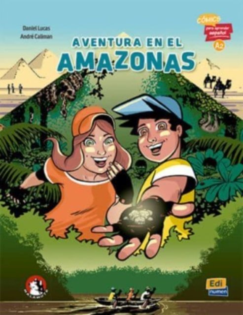 Cover for Daniel Lucas · Aventura en el Amazonas (A2): Comics para aprender espanol - Comics para aprender espanol (Pocketbok) (2019)