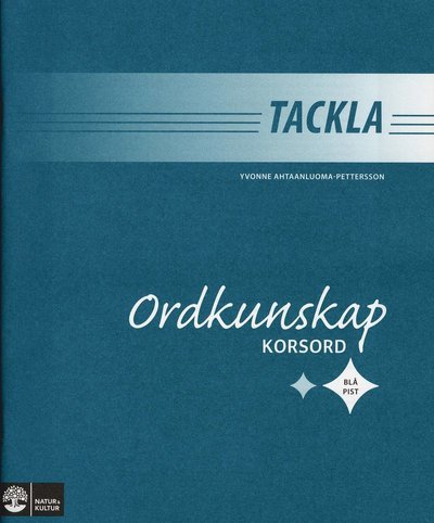 Cover for Tackla: Tackla Ordkunskap Korsord Blå pist (Book) (2007)