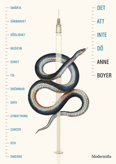 Cover for Anne Boyer · Det att inte dö (Bound Book) (2021)