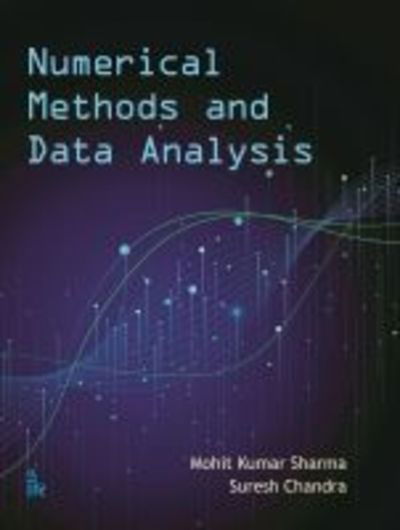 Cover for Mohit Kumar Sharma · Numerical Methods and Data Analysis (Paperback Book) (2020)