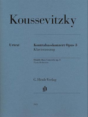 Cover for Serge Koussevitzky · Kontrabasskonzert (Bok)