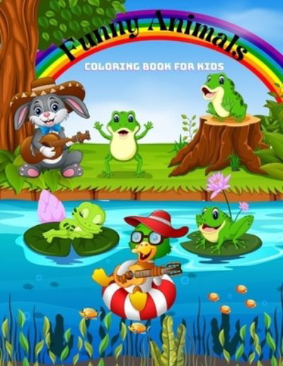 Lisa Dourif · Funny Animals - COLORING BOOK FOR KIDS (Paperback Book) (2020)