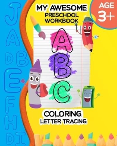 Cover for Abc Coloring · My Awesome Preschool Workbook ABC Coloring (Pocketbok) (2020)