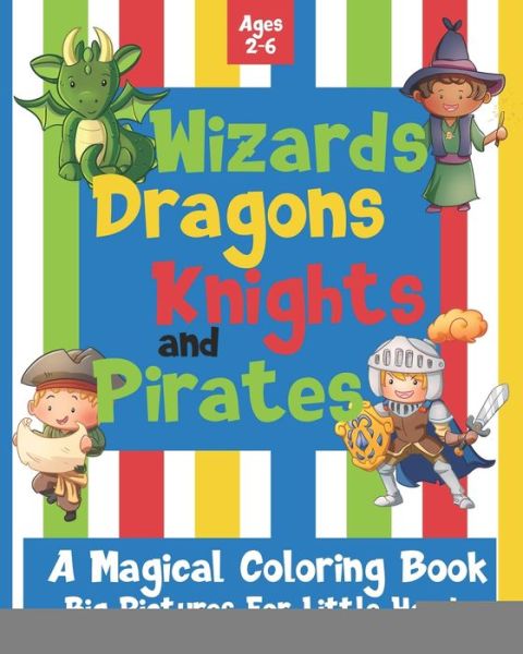 Cover for Laura Akins · Wizards Dragons Knights and Pirates (Paperback Book) (2020)