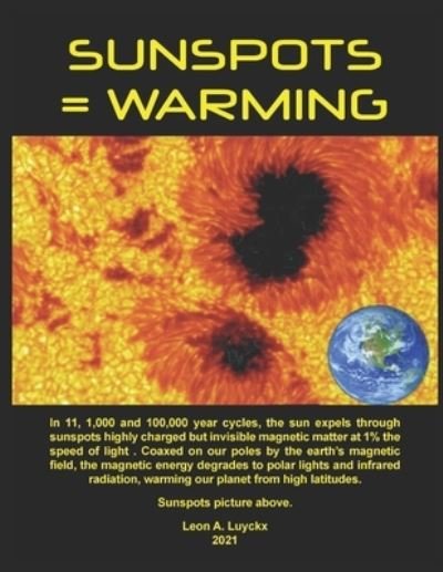 Cover for Luyckx Leon A. Luyckx · Sunspots=Warming (Pocketbok) (2021)