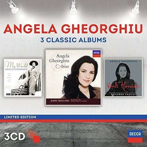 Cover for Angela Gheorghiu · 3 Classic Albums (CD) [Limited edition] (2014)