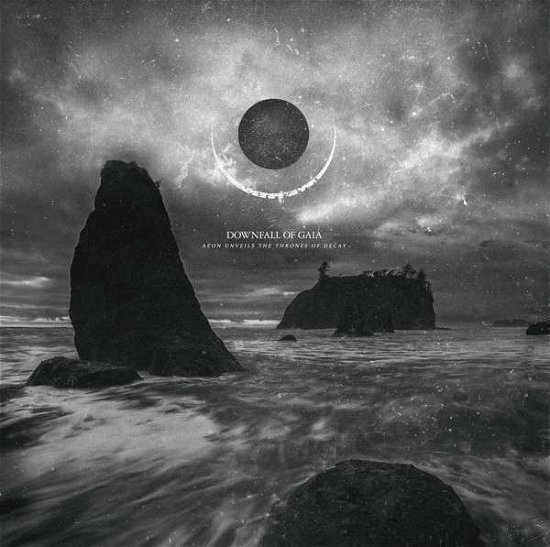Cover for Downfall of Gaia · Aeon Unveils the Thrones of Decay (LP) (2014)