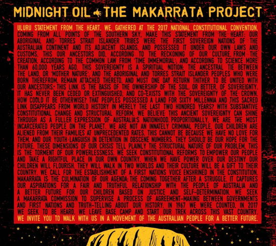Makarrata Project - Midnight Oil - Musiikki - SONY MUSIC ENTERTAINMENT - 0194397939514 - perjantai 5. helmikuuta 2021