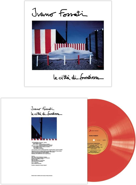 Cover for Ivano Fossati · Le Citta Di Frontiera (LP) [Vinile Rosso edition] (2022)