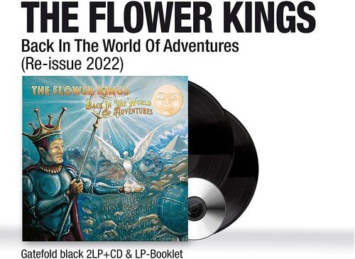 Cover for Flower Kings · Back In The World Of Adventures (Re-Issue 2022) (LP) [Remastered edition] (2022)