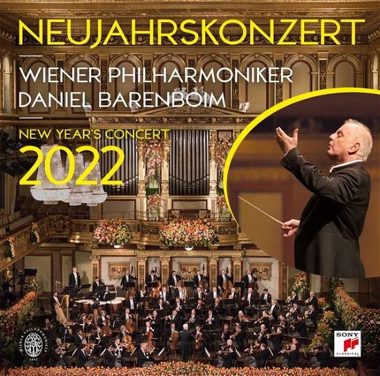 Cover for Barenboim, Daniel, &amp; Wiener Philharmoniker · New Year's Concert 2022 (LP) (2022)