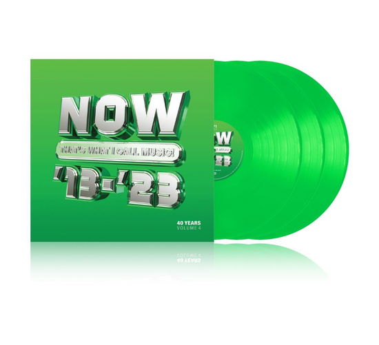 Now Music · Now That's What I Call 40 Years: Vol 4 - 2013-2023 (LP) [Green Vinyl edition] (2023)