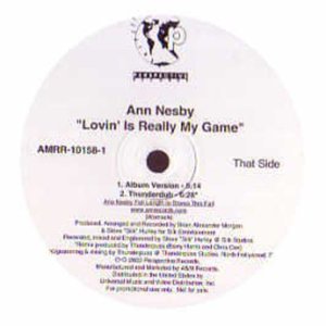 Cover for Ann Nesby · Lovin' Is Really My.. (LP) (2000)