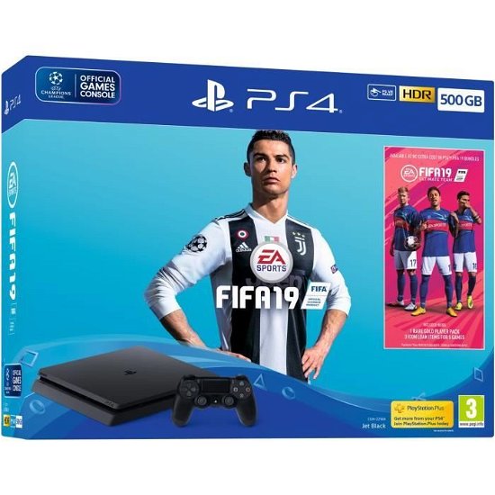 Cover for Playstation · Playstation 4 500GB Console - Fifa 19 Bundle (PS4)