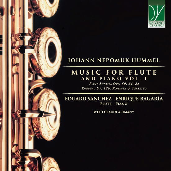 Cover for Eduard Sánchez &amp; Enrique Bagaría &amp; Claudi Arimany · Johann Nepomuk Hummel: Music For Flute And Piano Vol.1 (CD) (2024)