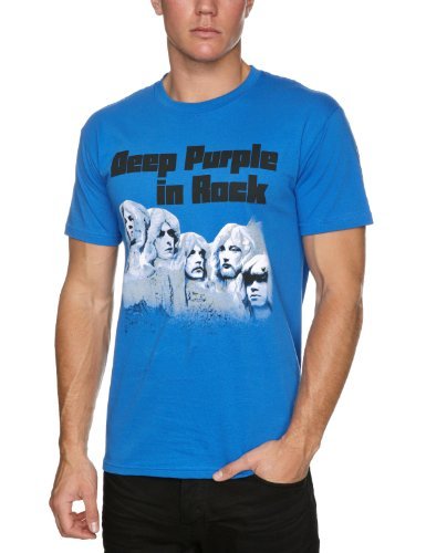 Cover for Deep Purple · In Rock -blue/l- (T-shirt) [size L] [Blue edition] (2011)