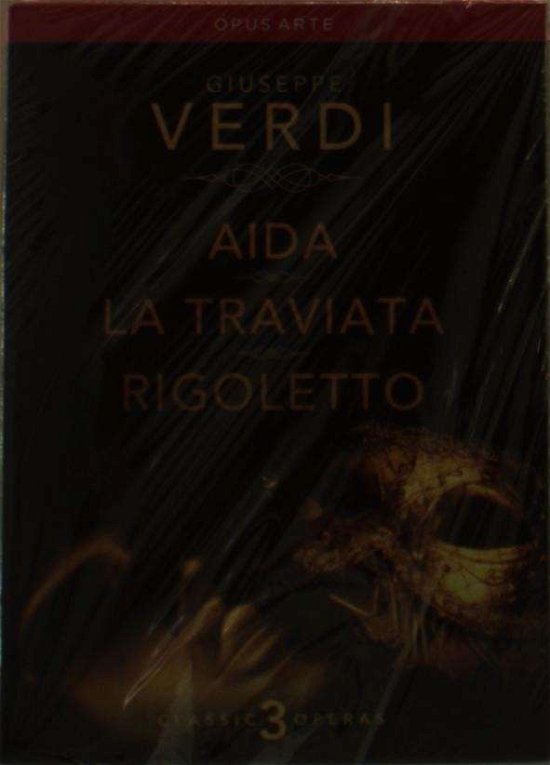 Cover for Giuseppe Verdi · Aida / Traviata / Rigoletto (DVD) (2014)