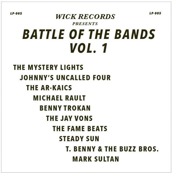 Cover for Wick Records: Battle Of The Bands Vol.1 (LP) (2020)
